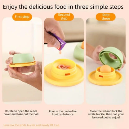 New Interactive Pet Lick Toys Promotes Dental Health Self-Soothing Snack Bowl Training Slow Feeder For Dogs Cats