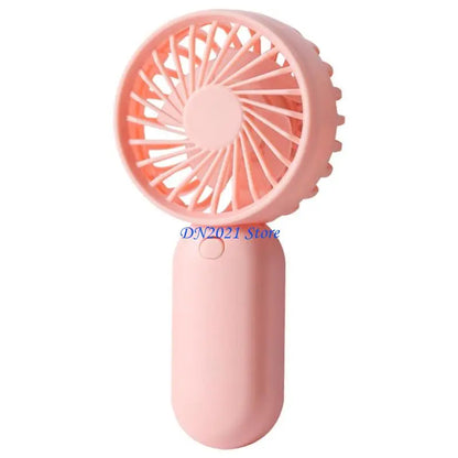 F3KE Portable Mini Fan Handheld Small Handheld Fan Travel AM4 Battery Operated