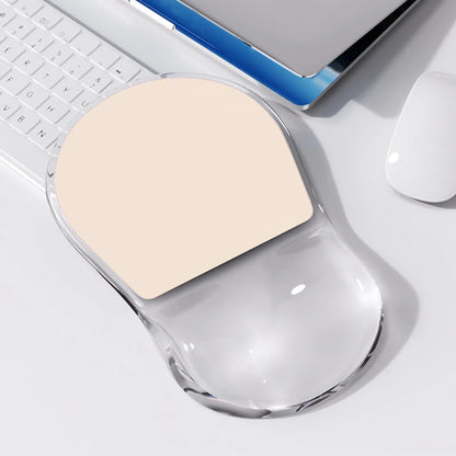 Relieve Wrist Pain Gel Mouse pad，Ergonomic Mouse Pad Wrist Support, Comfortable Mouse Pad Wrist Rest, office， Laptop, computer,