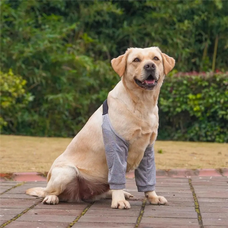 Cartoon Pattern Dog Elbow Sleeves Cotton Soft Dog Elbow Protector Shoulder Support Brace Pet Knee Pads For Puppy Dogs