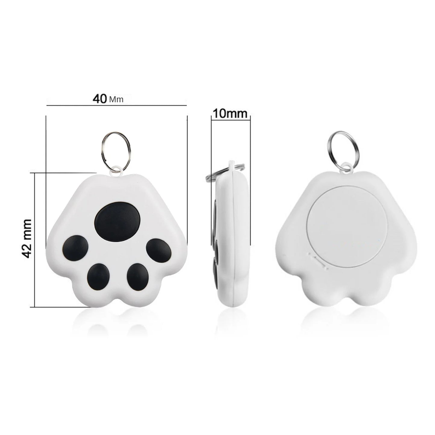 Mini-GPS-Tracker mit Bluetooth 5.0, Anti-Verlust-Funktion, Ortung für Haustiere, Kinder, Taschen und Geldbörsen, kompatibel mit iOS/Android, intelligenter Finder, Zubehör