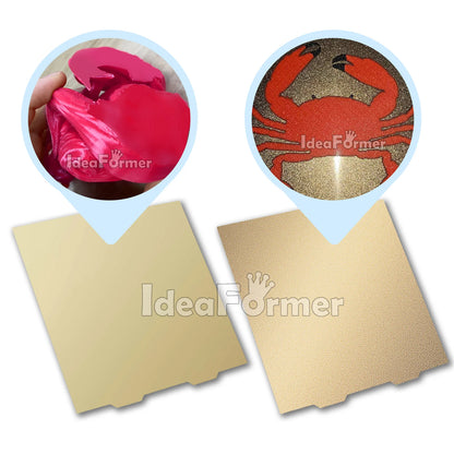 For Bambu Lab A1 Mini Build Plate Double Sided texture PEI smooth PEO PET Bed Spring Steel Sheet 184x184mm For Bambulab A1 Mini.