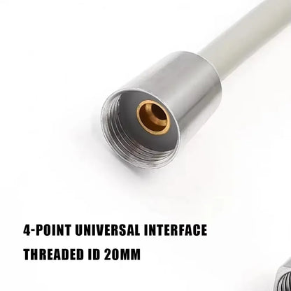 2m 3m 5m Spring Shower Hose Meters Water Plumbing Hose Plastic Bathroom Water Toilet Bidet Sprayer Telephone Line soft Hoses