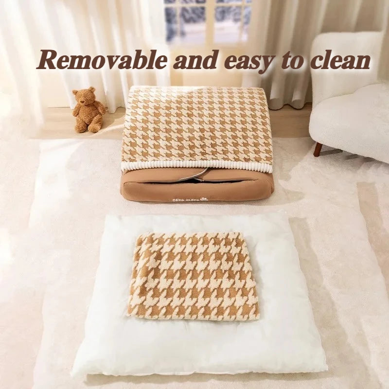Moisture-proof Indoor Dog House Soft and Comfortable Large Space Warm Cat Dogs Kennel Deep Sleep Pet Products Supplies