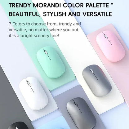Lenovo Wireless Mouse Type-C Charging Portable Office Silent Click Ergonomic Universal Laptop Lightweight Office Game No-Noise