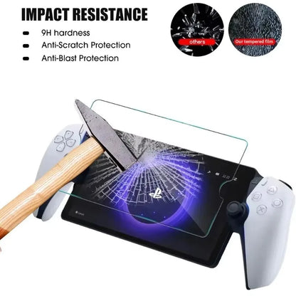 5/1Pcs for Sony PlayStation Portal Hardness Anti-Scratch Temperd Glass Screen Protector Game Machine Protective Films for Sony
