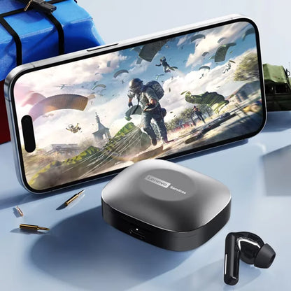 New Lenovo LE209 Wireless Bluetooth Earphone Business Music Bluetooth Headphone HD Call with Mic 30H Battery Life Gaming Headset