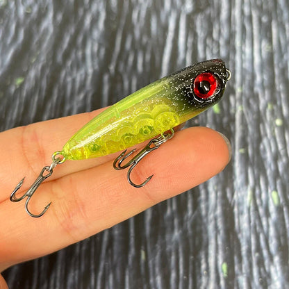 1 Stück 45 mm 3 g sinkender Bleistift-Angelköder Mini Popper Walking Dog künstlicher Hartköder Pesca Wobbler Swimbait Tackle Zubehör