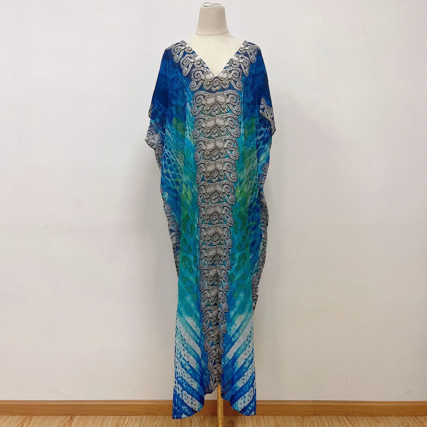 Women Boho Clothing Bohemian Cover-ups Bikinis Maxi Dresses Beach Outfits Kaftans Swimwear