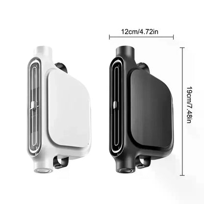 Portable Car Fan - USB Cooling Vehicle Accessory, Quiet Compact SUV Seat Fan, Adjustable Airflow Design, Efficient Proced