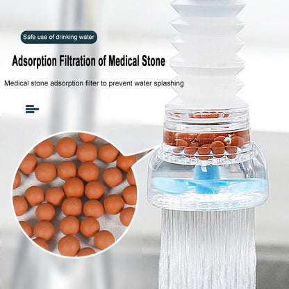 Universal 360 Rotation Faucet Bubbler Swivel Water Saving Economizer Head Shower Kitchen Faucet Nozzle Adapter Sink Accessories