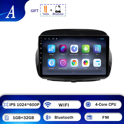 GPS Navigation Android 15 For Honda Edix FRV 2004-2009 BT Carplay Car Radio Multimedia  Head Unit WIFI Video Player 4G DSP Audio