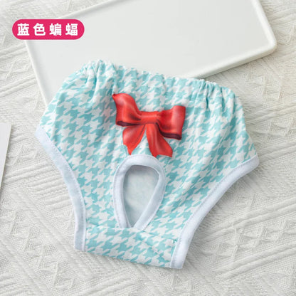 Pet Physiological Pants Princess Pet Panties Dog Menstrual Pants Physiological Pants Dog Diaper Female Dog Clothes Chihuahua