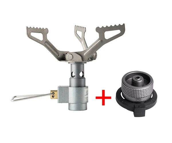 BRS Outdoor Gas Stove  Camping Gas Burner Portable Mini Titanium Stove Survival Furnace Pocket Picnic Gas Cooker brs-3000t