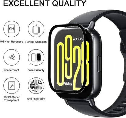 2PCS Full Screen Protector For Xiaomi Redmi Watch 5 4 3 Anti-Scratch Film Samrtwatch For Redmi Watch 5 Active/5 Lite Not Glass