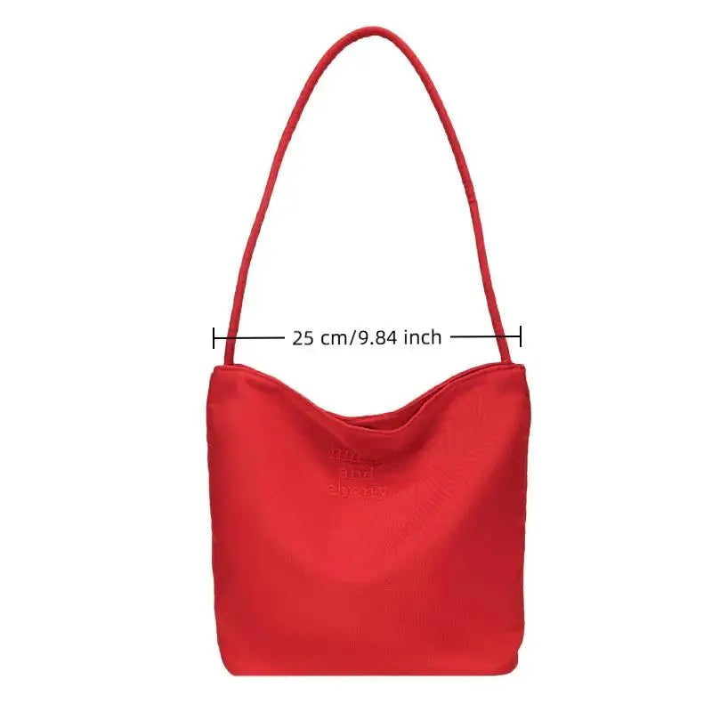 NEW Women's High Capacity Handbag Underarm Handbag Shoulder Bag Waterproof Embroidered Letters Underarm Bag Tote Bags