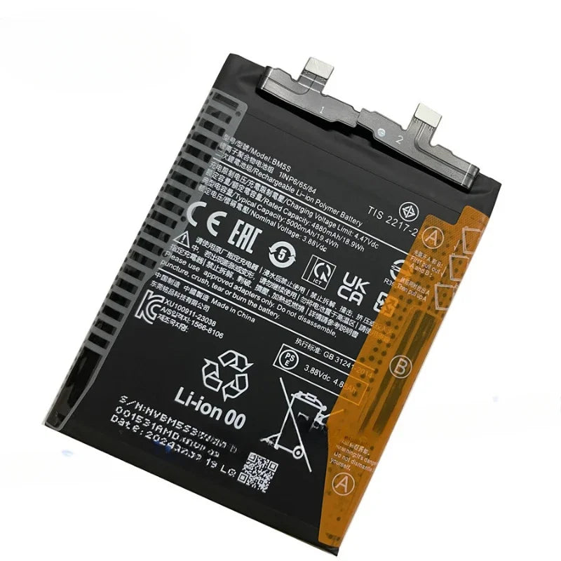 BM5S Battery 5000mAh for Xiaomi Mi 13T Pro Mobile Phone Batteries
