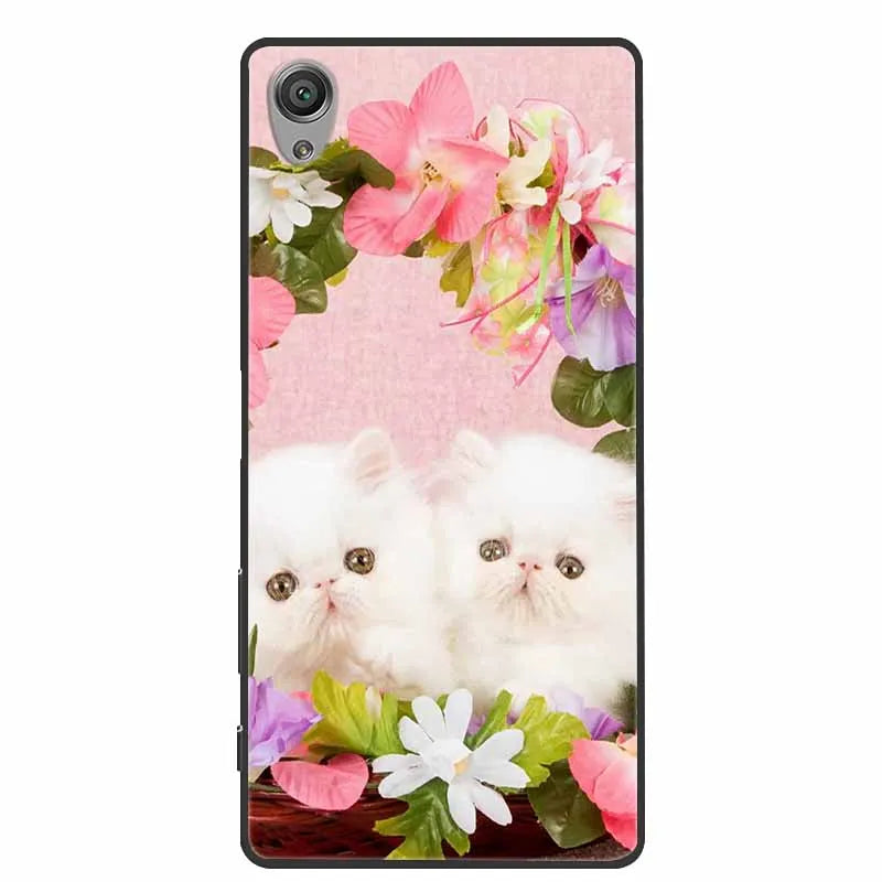 For Sony Xperia X Case F5121 Fashion Soft TPU Silicone Back Cases for Sony Xperia X Cover Protective Funda XperiaX Cartoon F5122