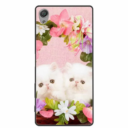 For Sony Xperia X Case F5121 Fashion Soft TPU Silicone Back Cases for Sony Xperia X Cover Protective Funda XperiaX Cartoon F5122