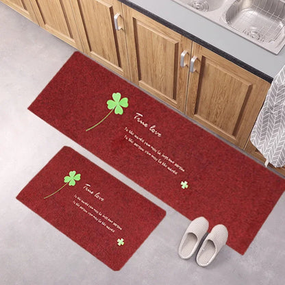 Door Floor Mat Japanese-style Door Mat Rectangle Non-Slip Foot Pad Home Welcome Carpet for Hallway Bath Kitchen Doormat
