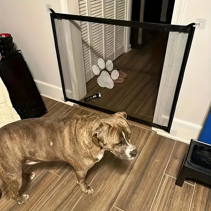 Pet Barrier Fences Portable Folding Breathable Mesh Cat and Dog Safety Fences Pet Supplies to Ensure Pet Safety