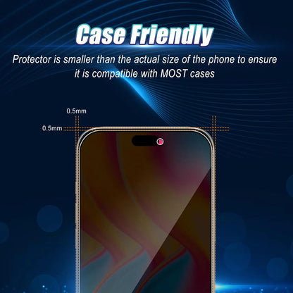 2.5D 9H Privacy Screen Protectors for Oneplus 15 Anti-Spy Protective for OnePlus 15