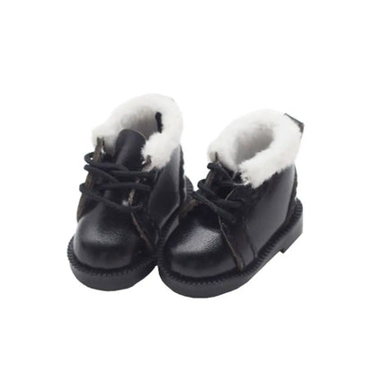 Doll Accessory Toy For 1/6 Blythes OB22 ob24 Dolls Doll Winter Boots Shoes Accessories Doll Clothes Accessories Mini Doll Shoes