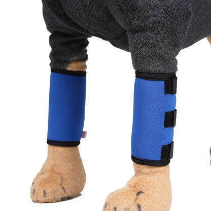 Shockproof Dog Accessories Diving Material Soft Puppy Elbow Pad Pet Knee Pads Dog Front Leg Brace Dog Leg Protective Cover