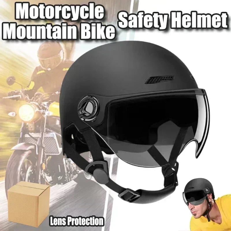 Bike Helmet High Strength Safety Protection Adjustable Comfortable Breathable For Cycling Motorcycle Riding