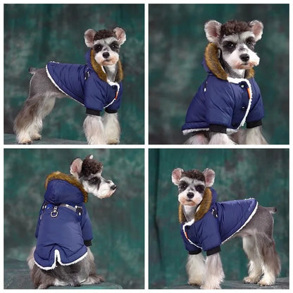 Pet Dog Clothes Winter Warm Waterproof Jacket For Small Dogs Pets Puppy Costume French Bulldog Outfit Coat Chihuahua Clothing