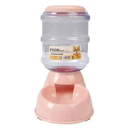 Dog Automatic Feeders Plastic Water Bottle Cat Bowl Feeding and Drinking Dog Water Dispenser Pet Feeding Bowl Pet Supplies