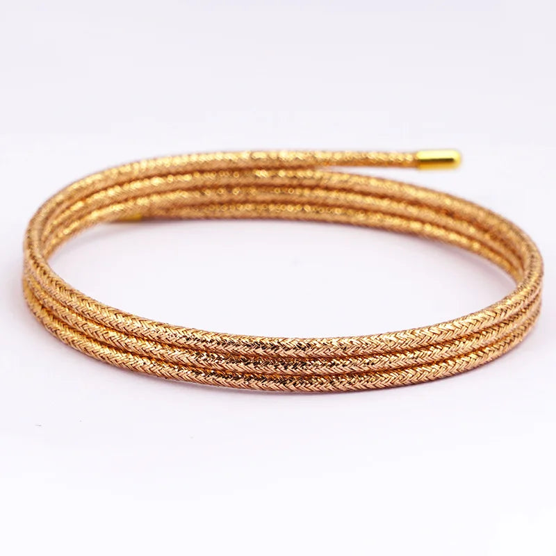 5Pcs Adjustable Magnetic Rope Multicolor Milan Rope Lucky Rope Bracelet DIY Jewelry Making Accessories Wholesale 51cm