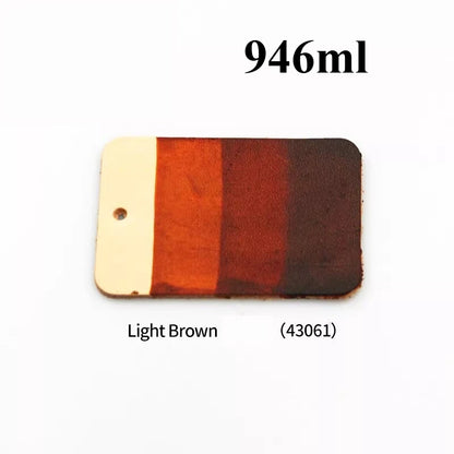 946ml Leather Alcohol Dye Handcrafted DIY Leather Clothing Handicrafts Fabric Coloring Dyeing Auxiliary Raw Surface Dyeing Agent