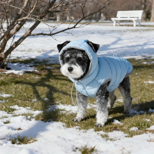 Dog Pet Clothing Dog Down Jacket & Cotton Coat Warm & Comfortable Suitable for Small to Medium Dogs