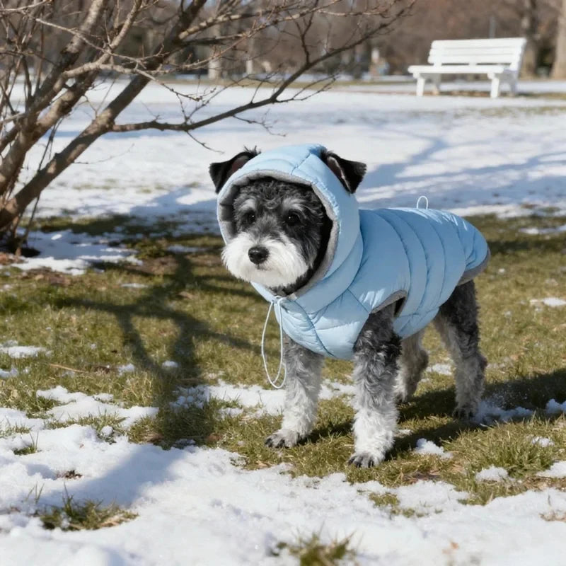 Dog Pet Clothing Dog Down Jacket & Cotton Coat Warm & Comfortable Suitable for Small to Medium Dogs
