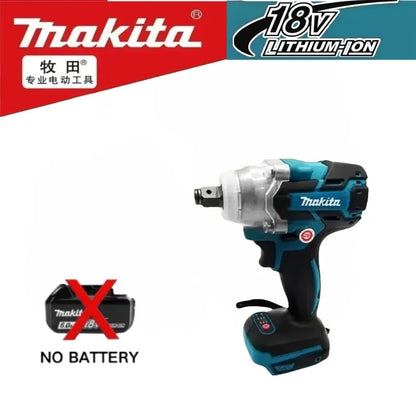 Makita  DTW600  High Torque  Rechargeable  Tool Brushless Electric Wrench Impact Wrench Cordless Auto Repair Power Tools