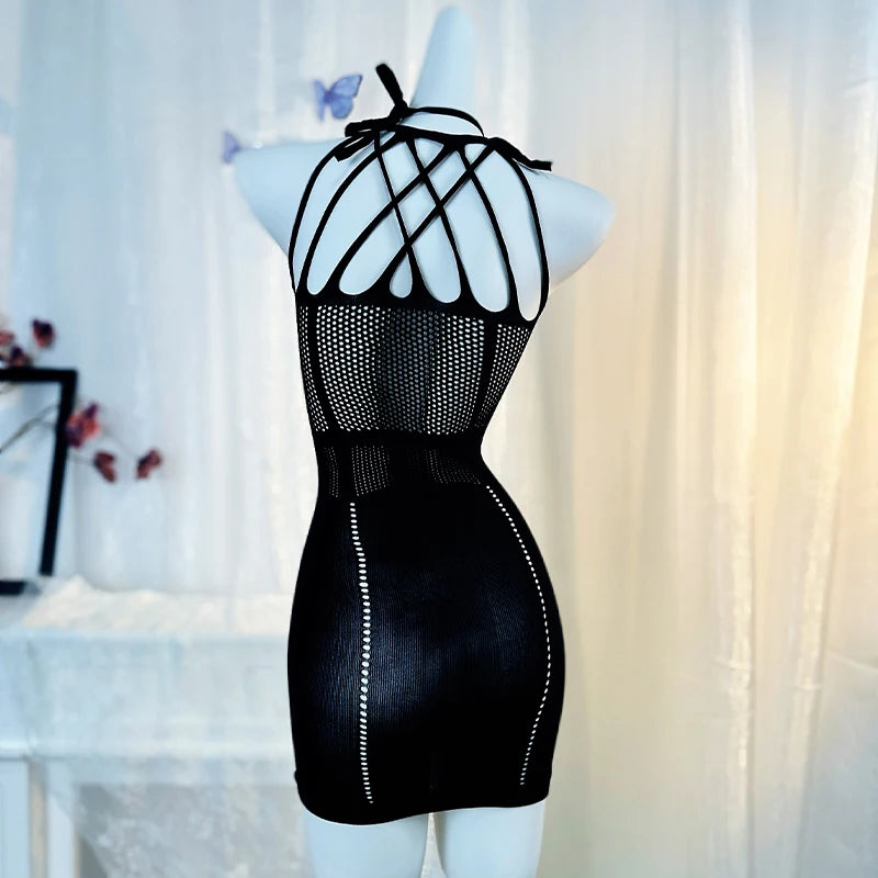 Sexy Cover Up Hollow Out Fishnet Dress without Bikini Summer Holiday DS134