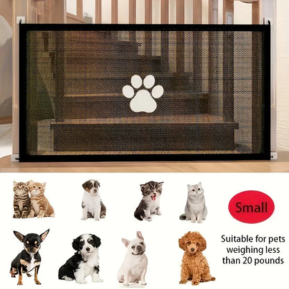 Pet Barrier Fences Portable Folding Breathable Mesh Cat and Dog Safety Fences Pet Supplies to Ensure Pet Safety