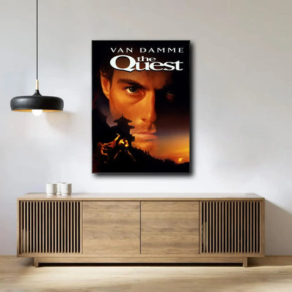 Van Damme Poster Canvas Painting Wall Art for Picture Coffee House Bar Living Room Bedroom Restaurant Home Wall Decor