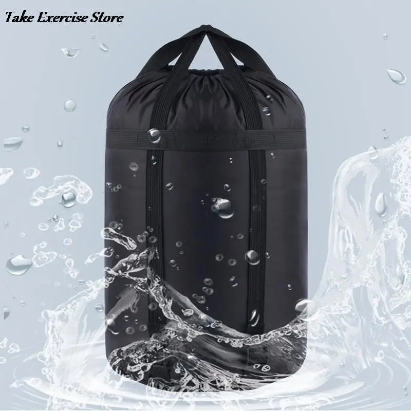 Waterproof Camping Sleeping Bag Pack Compression Stuff Sack Storage Carry Bag For Outdoor Travel Hiking Lightweight Package Bag