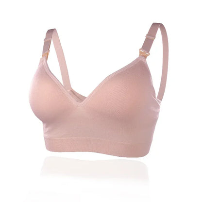 Maternity Bras Wirefree Nursing Bra Pregnancy Clothes Prevent Sagging Breastfeeding Women's Breathable Bra