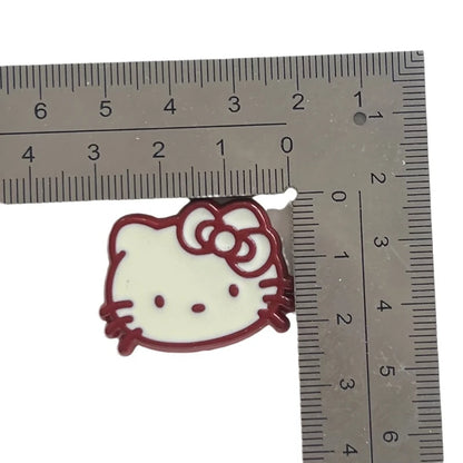 New Hello Kitty Shoes Accessories For Clogs Cute And Stylish Removable Decorations for Clogs And Sandals