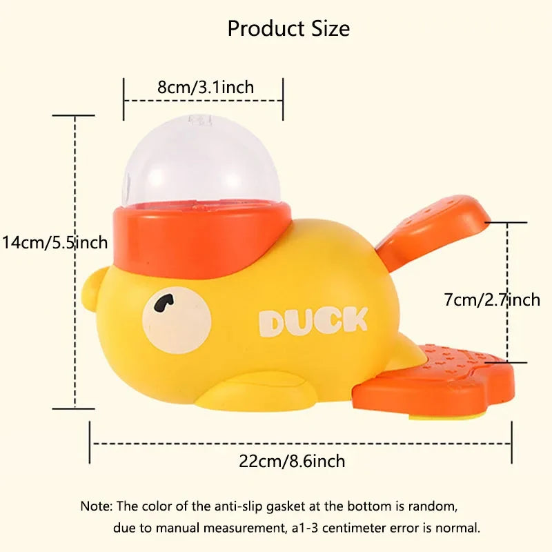 Little Yellow Duck Pet Leaking Device, Interactive Educational Training Toy, Puppy Leaking Feeder & Pet Supplies