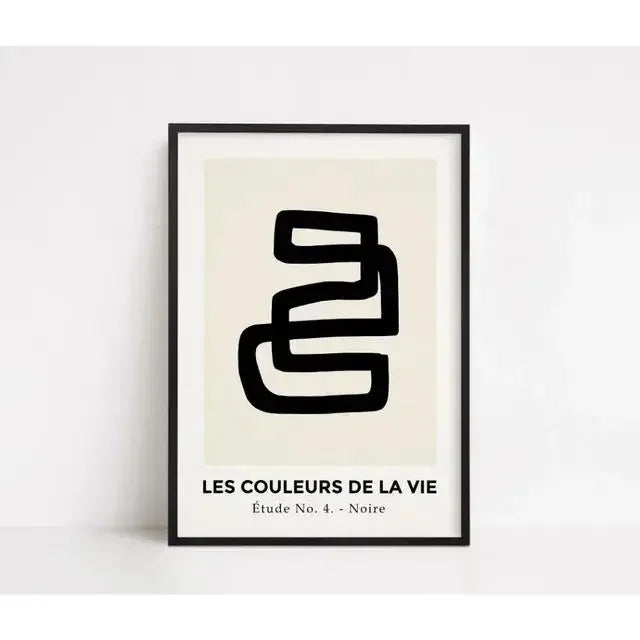 Modern Abstract Beige and White Canvas Painting  Scandinavian Neutral Wall Art Print for Home Decor  Art Gallery Poster