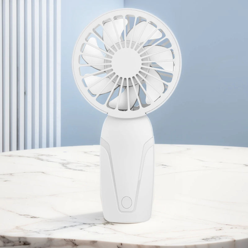 Portable Handheld Fan USB Rechargeable Personal Fan 3 Speeds Mini Fan for Home Office Travel and Outdoor Activities