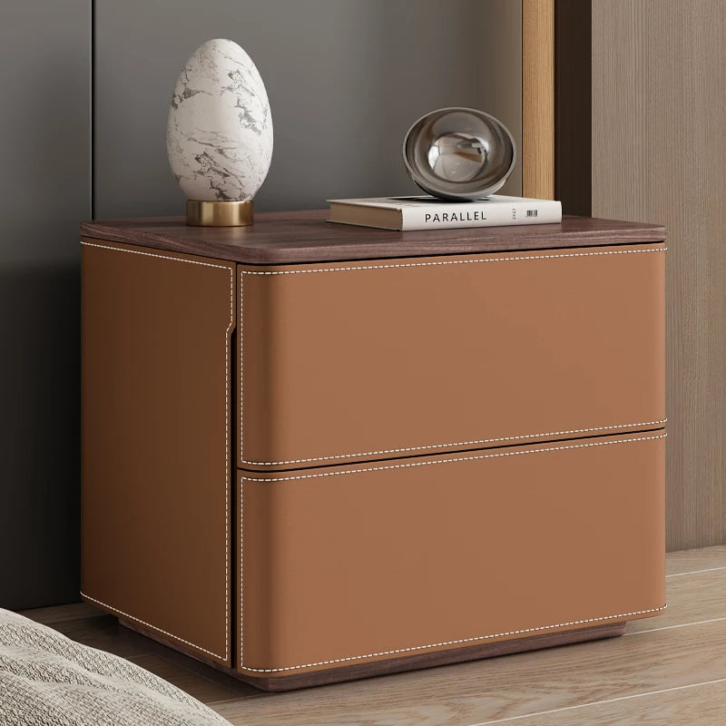 Aesthetic Luxury Bedside Tables Italian Simple Space Saving Nightstands Luxury Delicacy Mesitas De Noche Bedroom Furniture