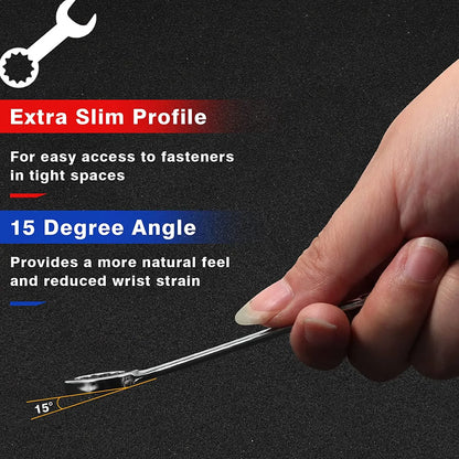 Mini Wrench Set Metric or Inch Ignition Wrench Sets Open and Box End Wrench Set Small Wrench Set Combination Wrench Sets