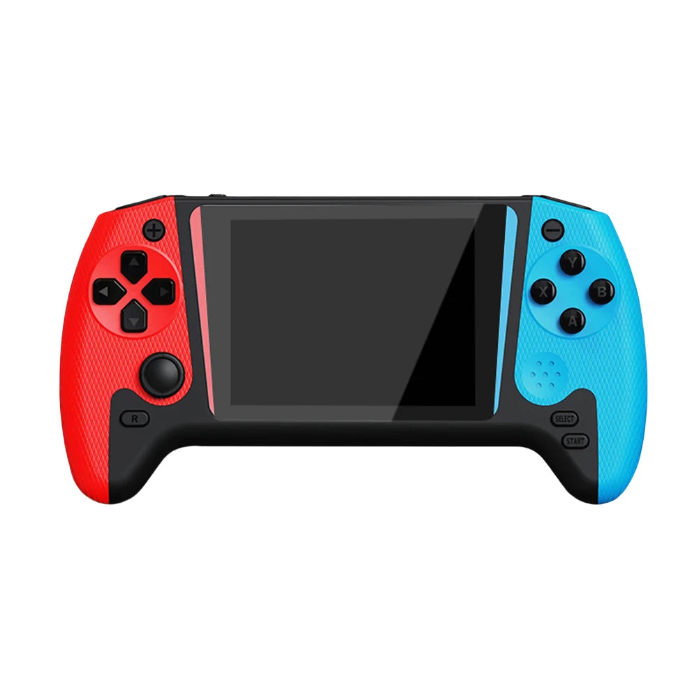 Portable Game Console 3.5inch LCD Screen Built-in 500 Games Nostalgic Game Console 1200mAh Video Game Console for Single Player