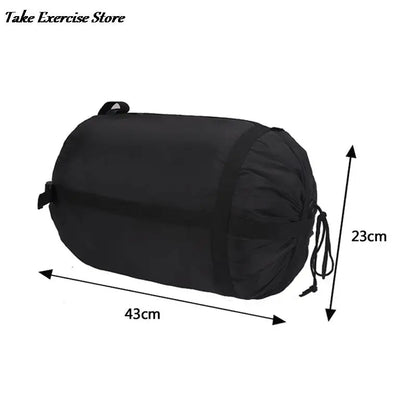 Waterproof Camping Sleeping Bag Pack Compression Stuff Sack Storage Carry Bag For Outdoor Travel Hiking Lightweight Package Bag