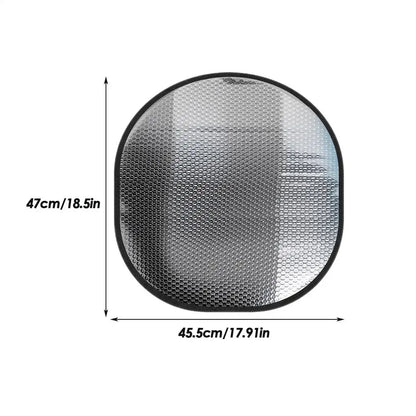 Steering Wheel Sun Shade Cover Fits All SUVs, Trucks & Cars Auto Steering Covers Interior Accessories For Parking Driving Travel